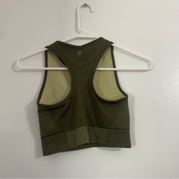 Fabletics Seamless Low Impact Sport Stripe Bra - Picture 6 of 7